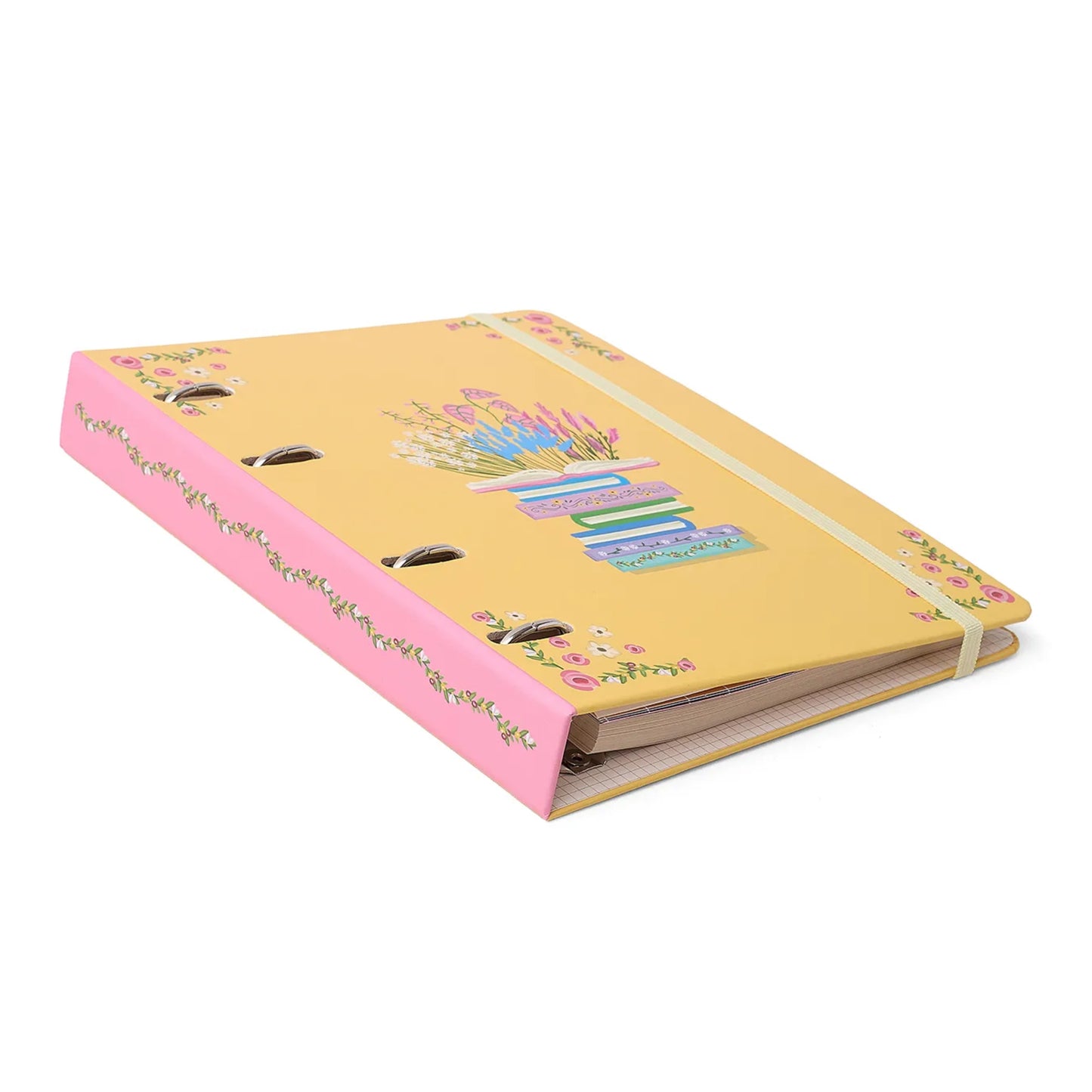 Caderno Criativo A5 - Cícero - Office Duo - Quintal - Literário Pautado & Pontado - Contos - em uso