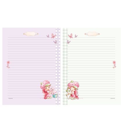 Caderno Colegial - Animativa - Moranguinho - 179mm x 241mm - 160Fls - c/ Cheirinho