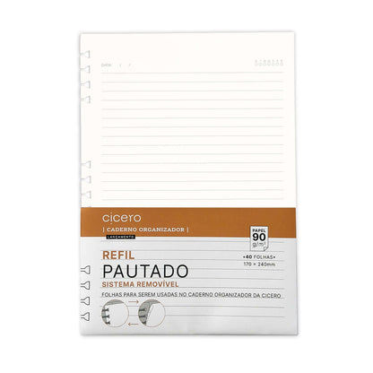 Grátis Refil Caderno Organizador Cícero