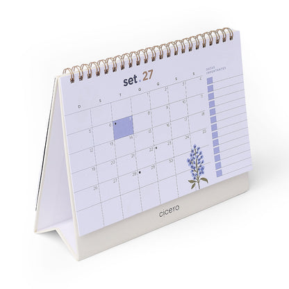 Calendário de Mesa 2027 - Cícero - Relicário - 20x15