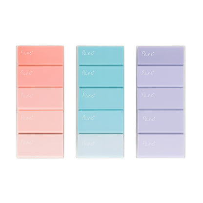 Borracha - Degradê - Kit c/ 5 unidades