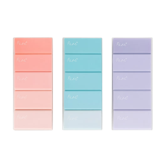 Borracha - Degradê - Kit c/ 5 unidades