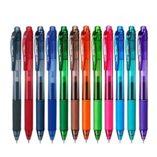 Caneta Gel - Pentel - Energel X - Estojo c/ 12 Cores - 0,5mm