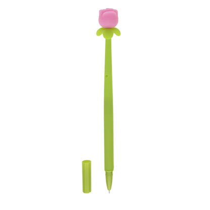 Caneta Gel - Molin - Love Flowers - Rosas - 0,5mm
