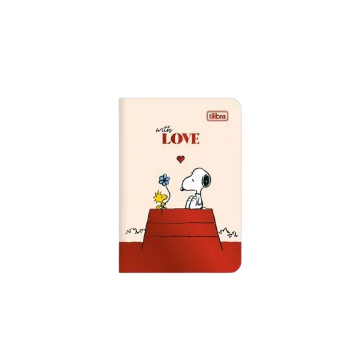 Caderneta 1/8 - Tilibra - Snoopy - Pautado - 123mm x 176mm - 32Fls
