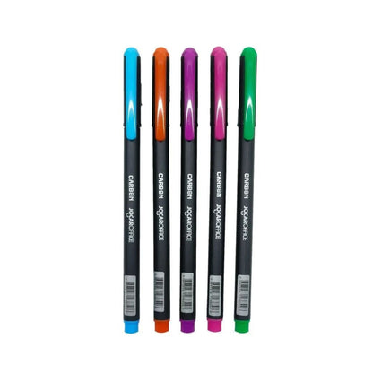 Caneta Esferográfica - JocarOffice - Carbon - Estojo c/ 5 Cores - 0,7mm