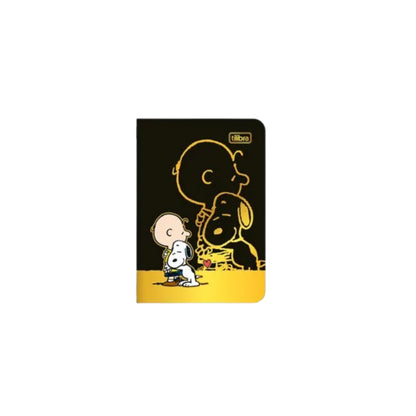 Mini Caderneta 1/4 - Tilibra - Snoopy - Pautado - 90mm x 130mm - 32Fls