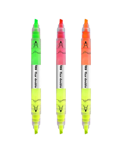 Marca Texto Duplo - Tris - Flux Double