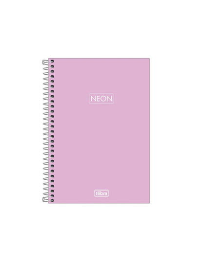 Caderno A5 - Tilibra - Neon - 142mm x 208mm - 80Fls