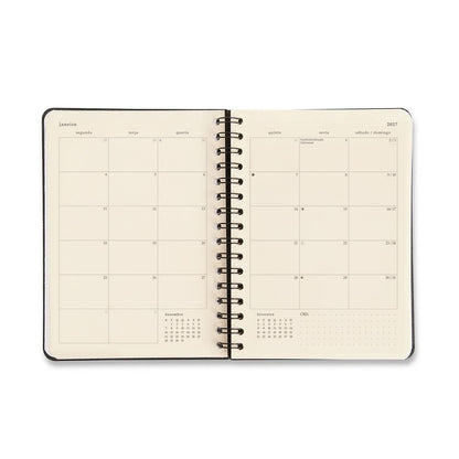 Agenda Planner Wire-o 2027 - Cícero - Noronha Atalaia - Diária A5