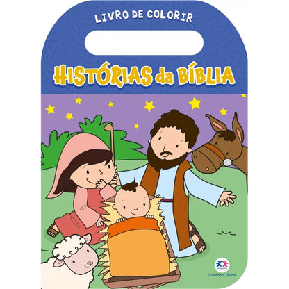 Livro de Colorir - Ciranda Cultural - Histórias da Bíblia