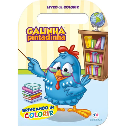 Livro de Colorir - Ciranda Cultural - Galinha Pintadinha