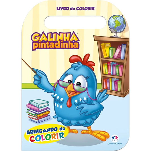 Livro de Colorir - Ciranda Cultural - Galinha Pintadinha