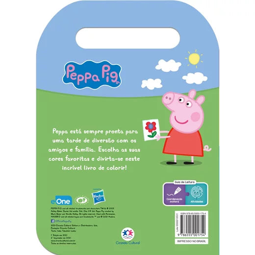 Livro de Colorir - Ciranda Cultural - Peppa Pig