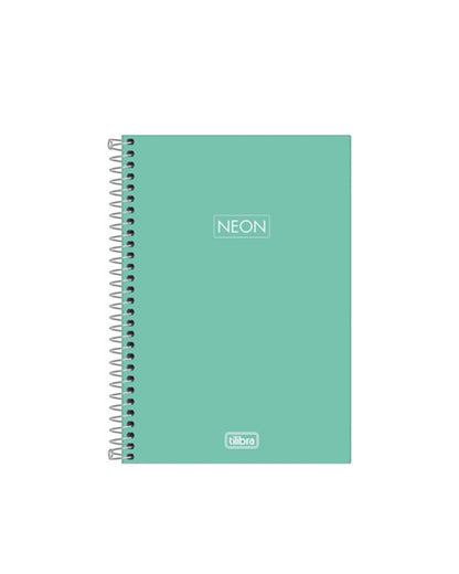 Caderno A5 - Tilibra - Neon - 142mm x 208mm - 80Fls