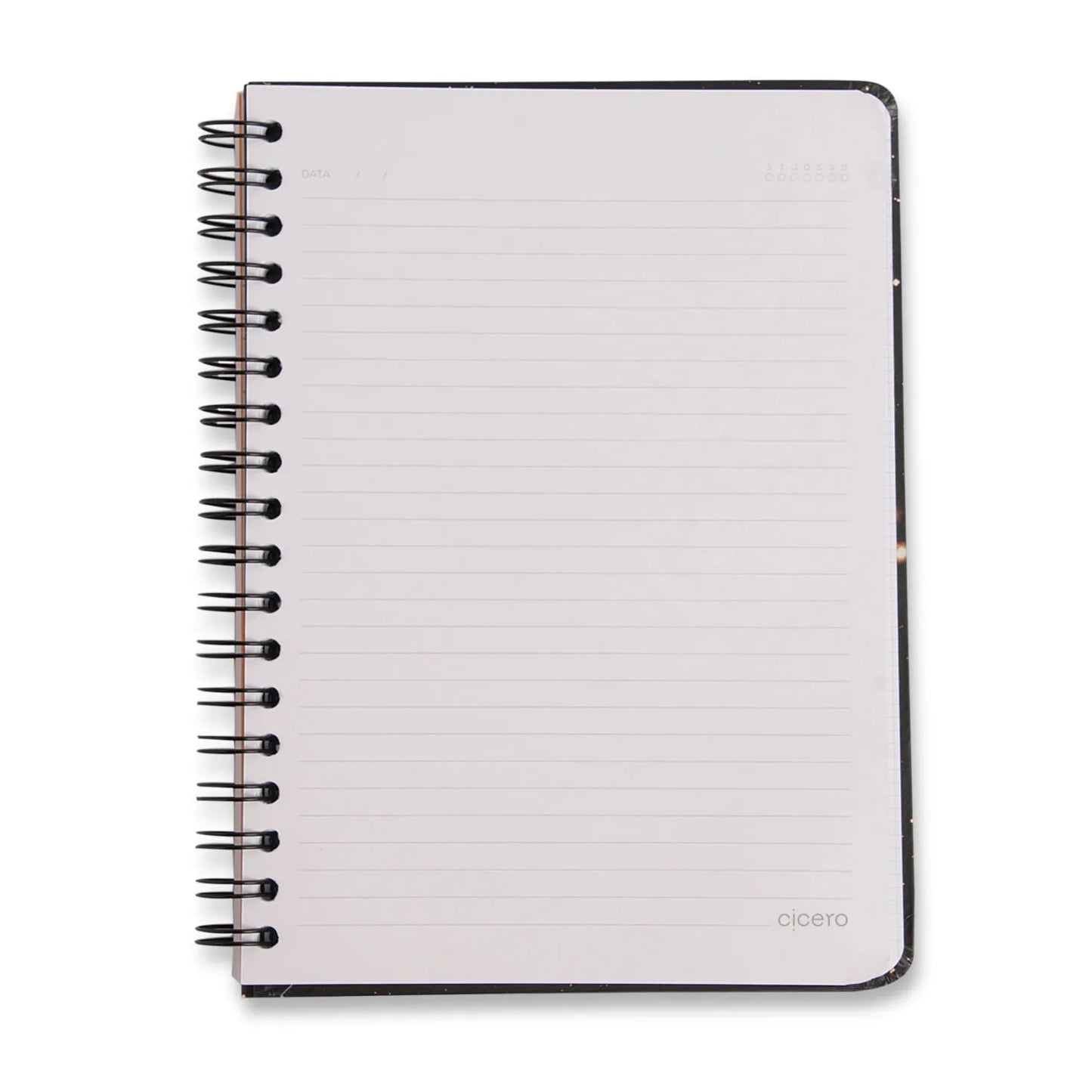 Caderno Colegial - Cicero - Libélulas - Pautado 17x24 - Off White - 1 Matéria 80 fls