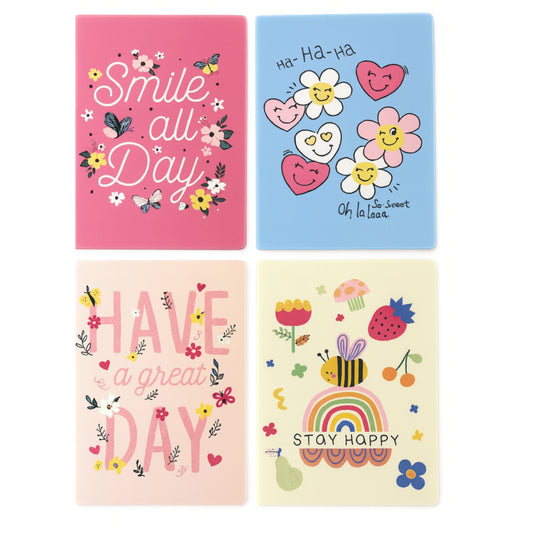 Caderno Grampeado - Funny - 130mm x 200mm - 32F