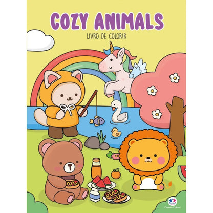 Cozy Animals - Livro de Colorir - Ciranda Cultural