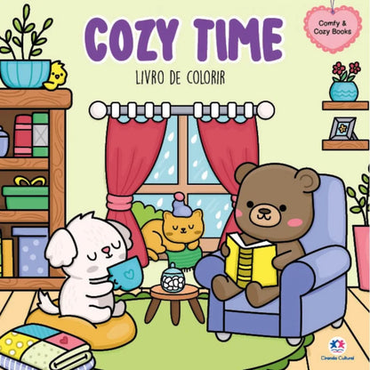 Cozy Time - Livros de Colorir - Ciranda Cultural