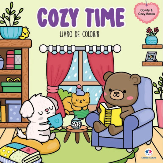 Cozy Time - Livros de Colorir - Ciranda Cultural