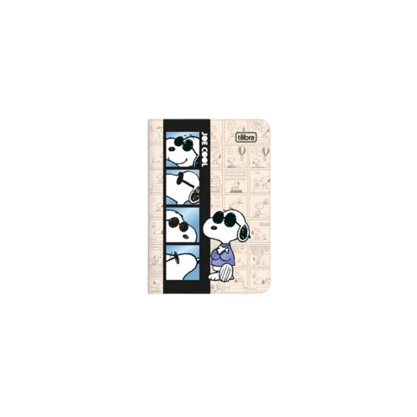 Caderneta 1/8 - Tilibra - Snoopy - Pautado - 123mm x 176mm - 32Fls