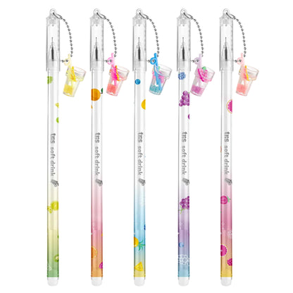 Caneta Gel - Tris - Soft Drink - 0,7mm - c/ Pingente