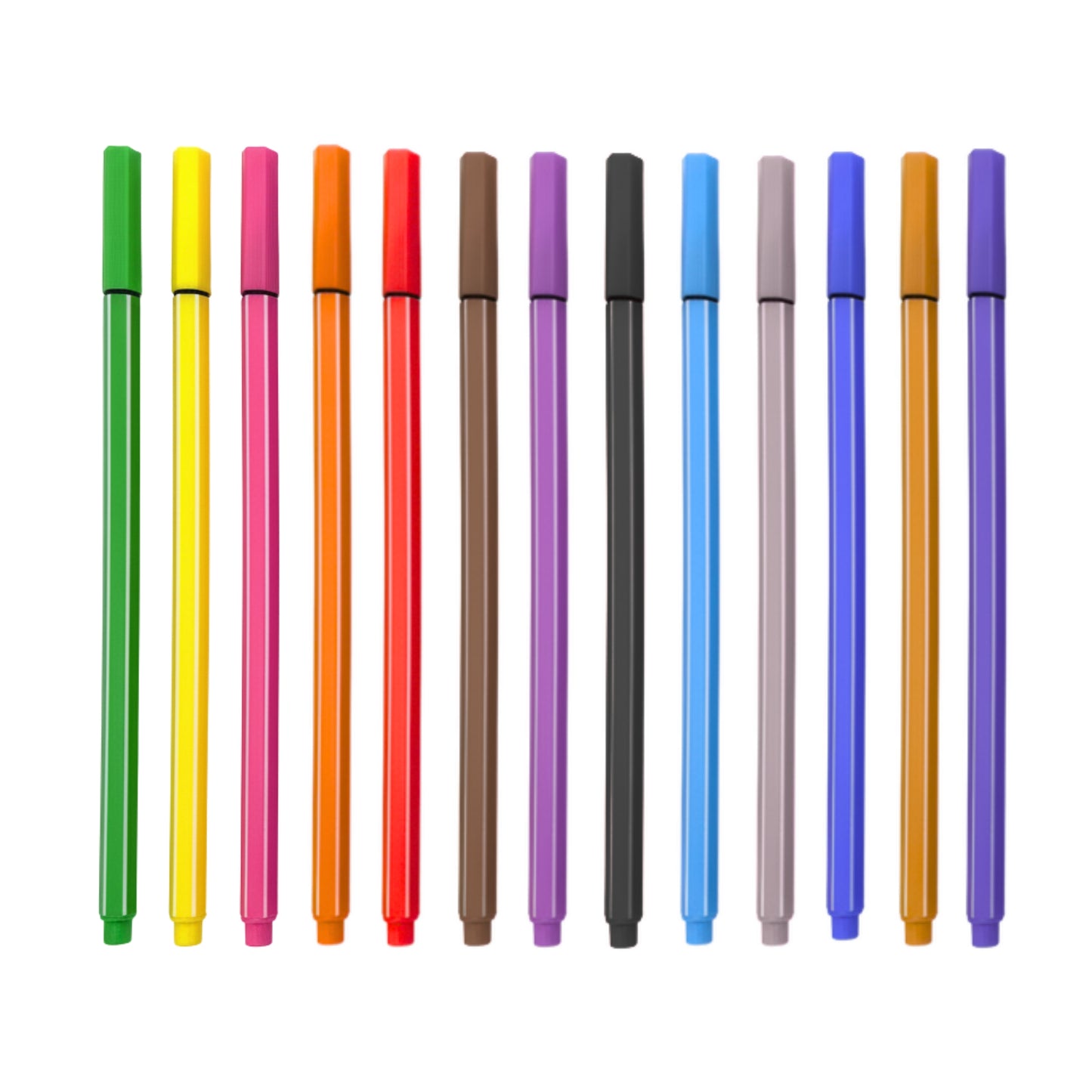 Caneta Fineliner - Colorida - 0,4mm - frente