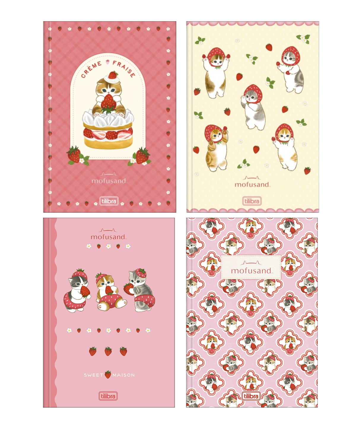 Caderno A5 - Tilibra - Mofusand - 140mm x 200mm - 80Fls