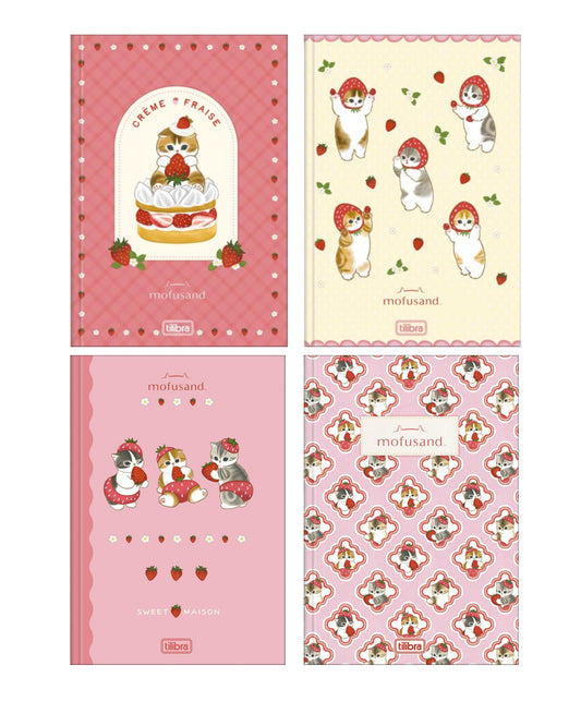 Caderno A5 - Tilibra - Mofusand - 140mm x 200mm - 80Fls