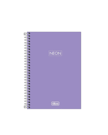 Caderno A5 - Tilibra - Neon - 142mm x 208mm - 80Fls