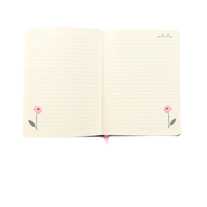 Caderno A5  - Molin - Love Flowers - Capa Dura - 96 folhas