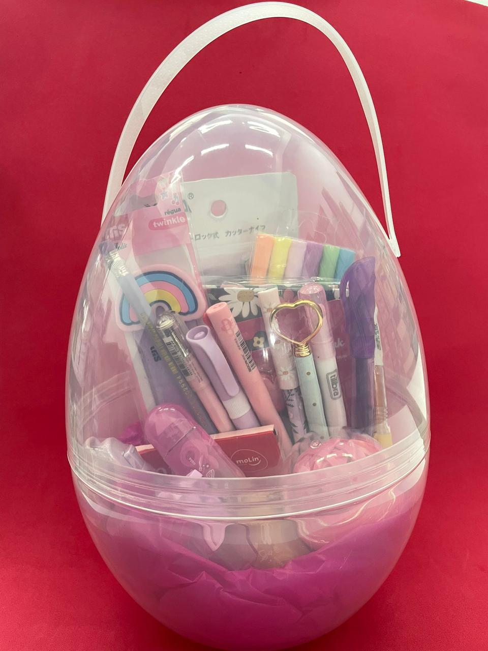 Ovo de Páscoa – Papelaria Unicórnio – Gigante - Live