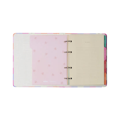 Planner Argolado 2026 - Cícero - Melissa - Semanal Notas A5 - Color Bloomy