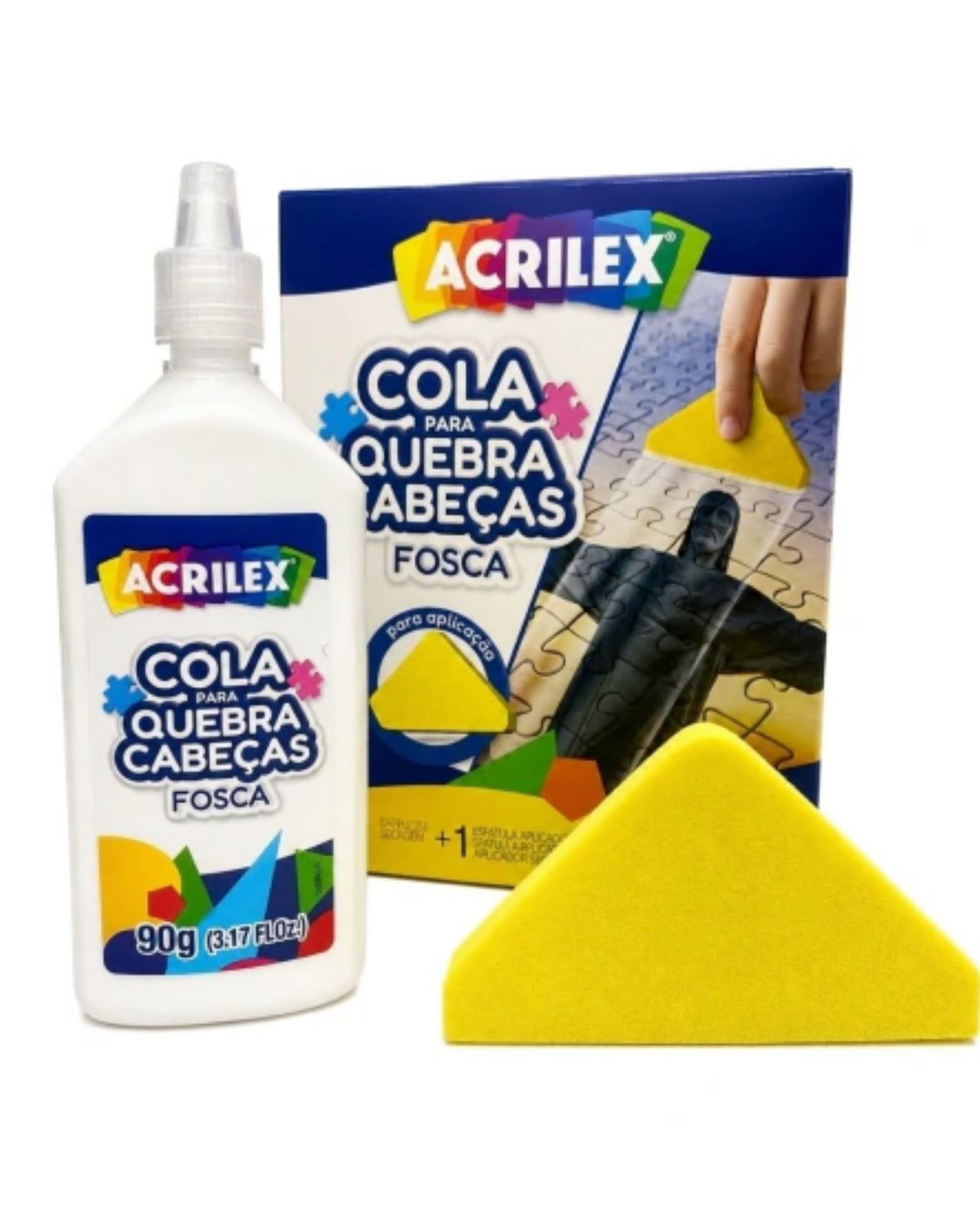 Cola para Quebra Cabeças - Acrilex - Fosca