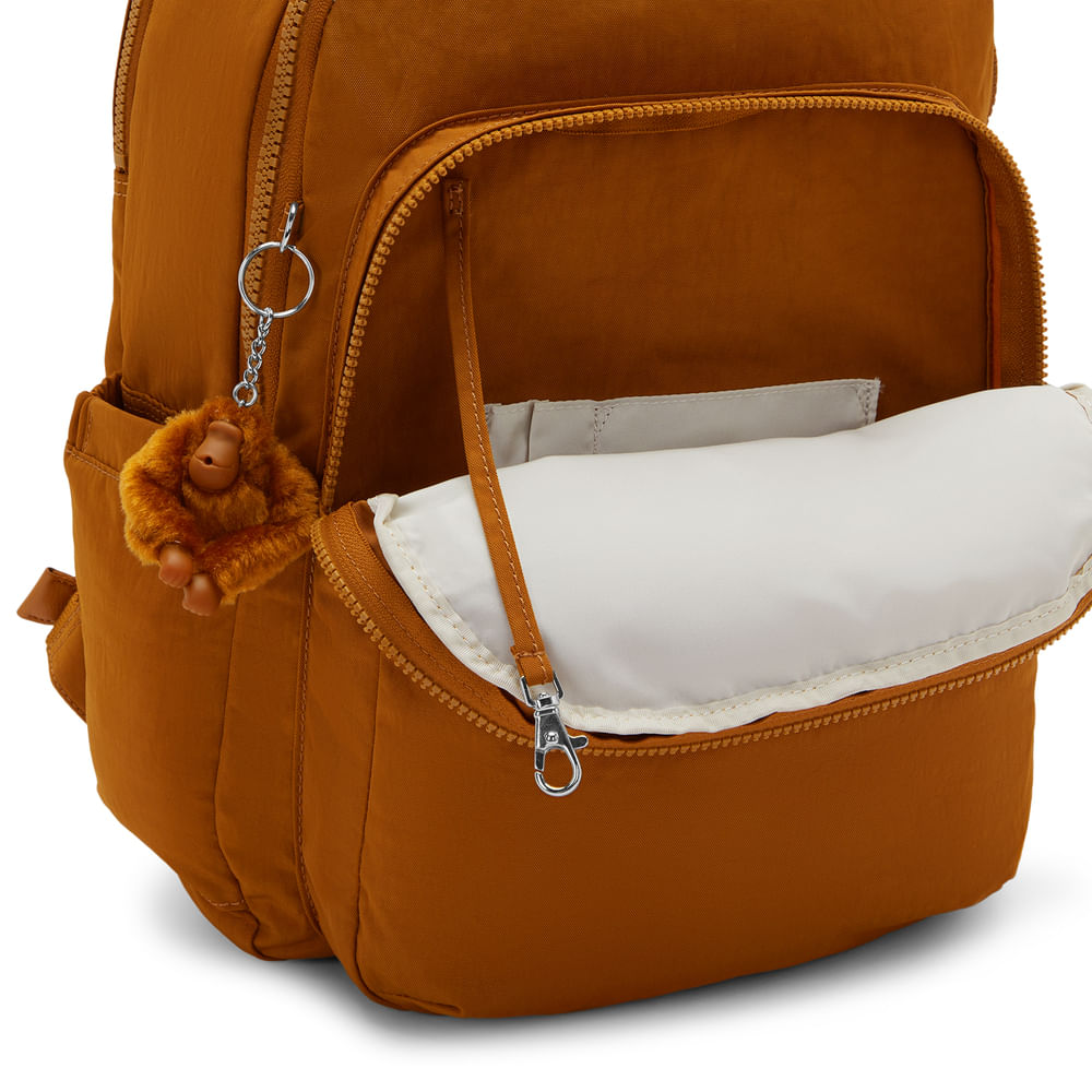 Mochila - Kipling - Seoul Lap - Stylish Mokka
