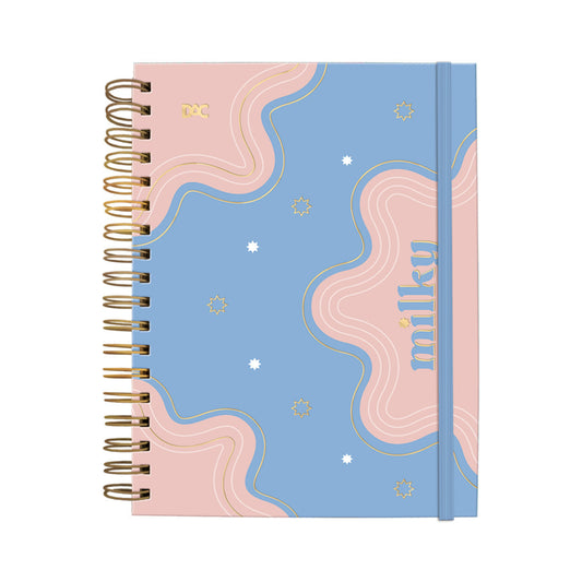 Caderno Smart Universitário - DAC - Milky c/ 80 folhas