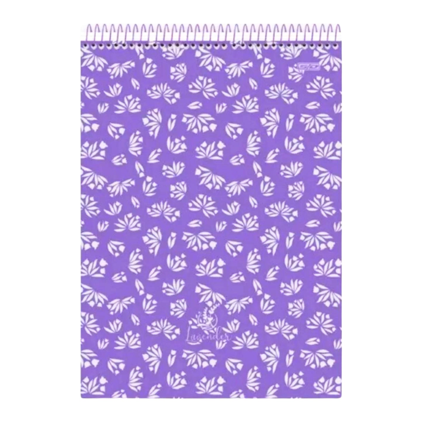 Caderno Vertical - Animativa - Lavender - 80 Folhas