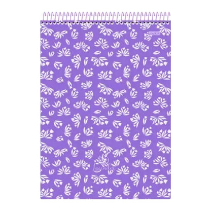 Caderno Vertical - Animativa - Lavender - 80 Folhas