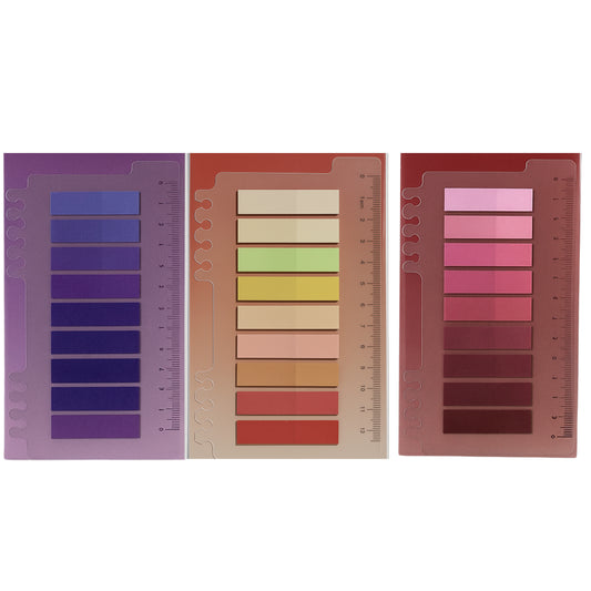 Marcadores de Página - Gradient - 10 Cores - 20 Fls - frente