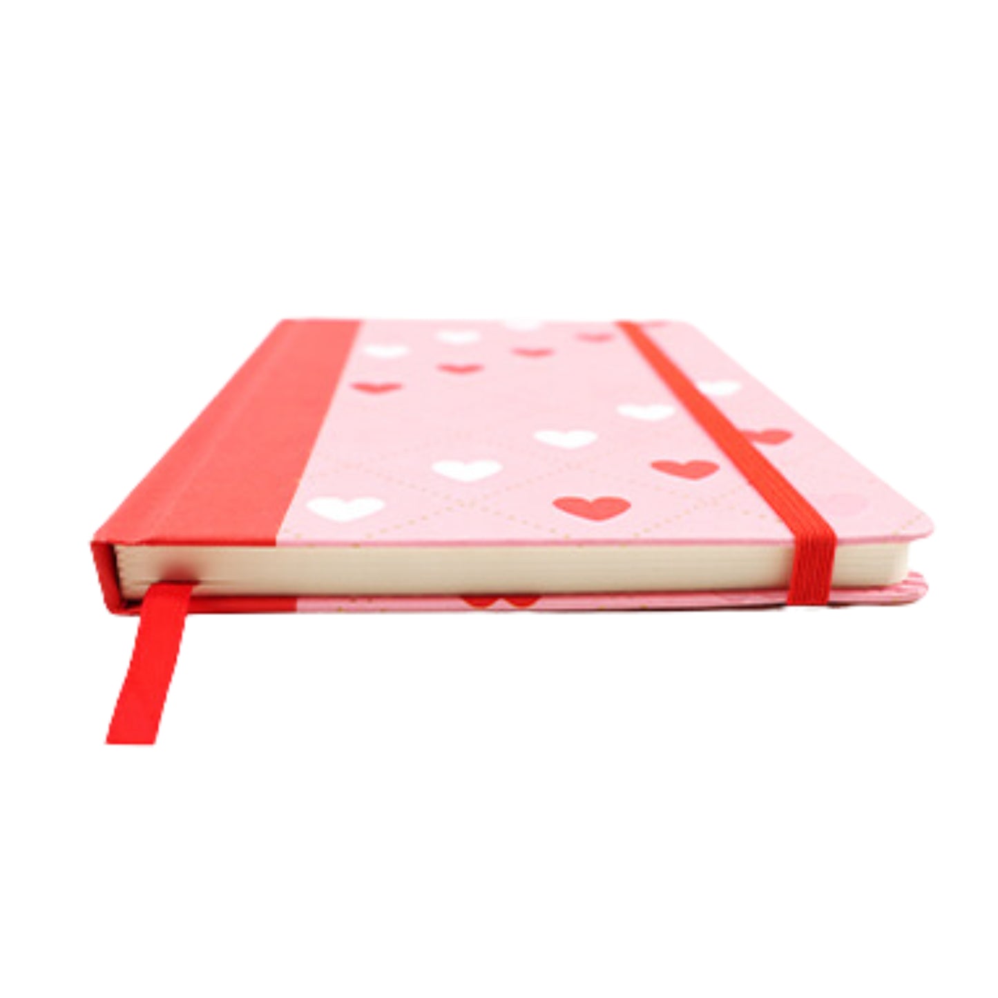 Caderno A5 - Molin - Pink Heart - Capa Dura - 96 Folhas