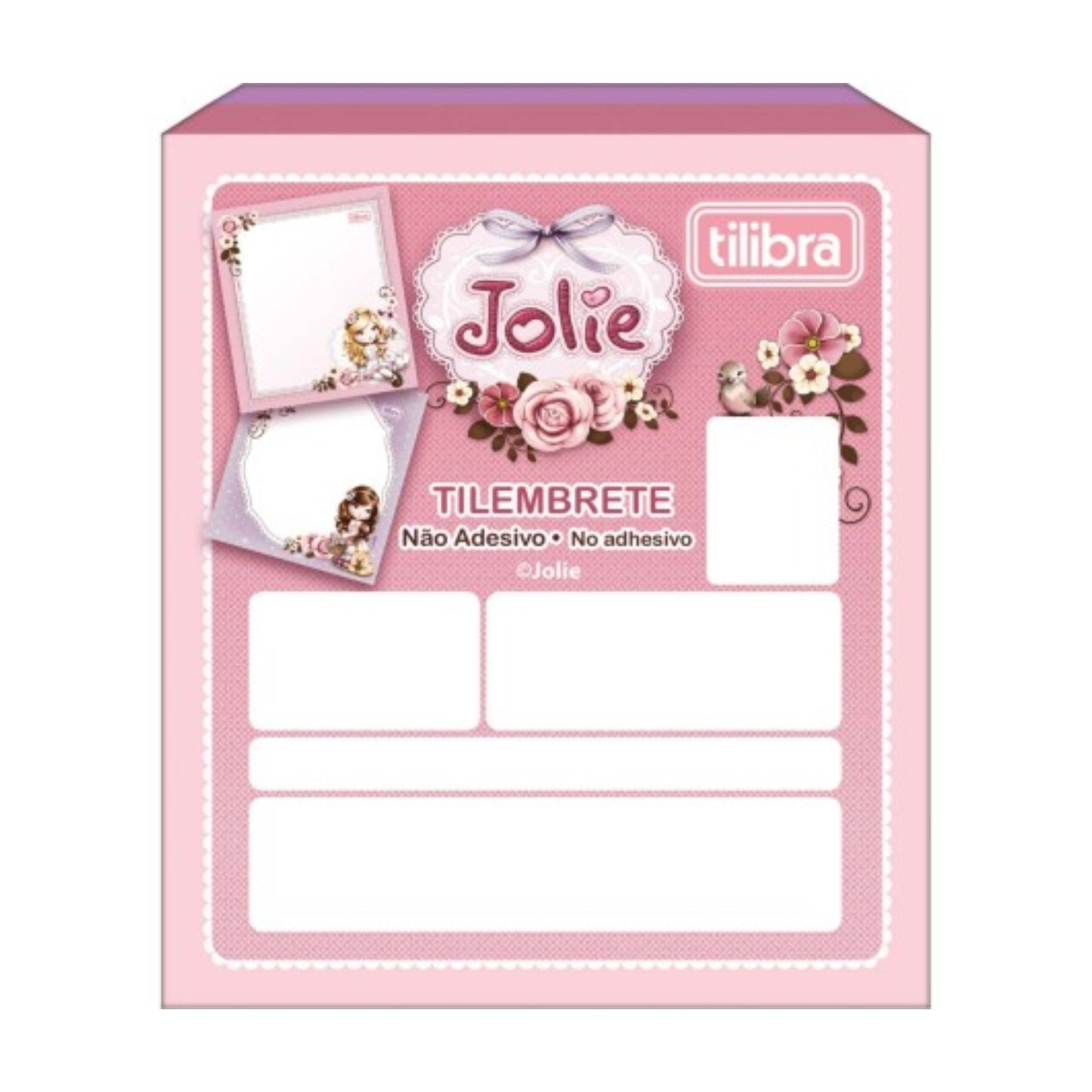 Bloco de Anotações - Tilibra - Tilembrete Jolie - Nova Coleção - 100 Folhas