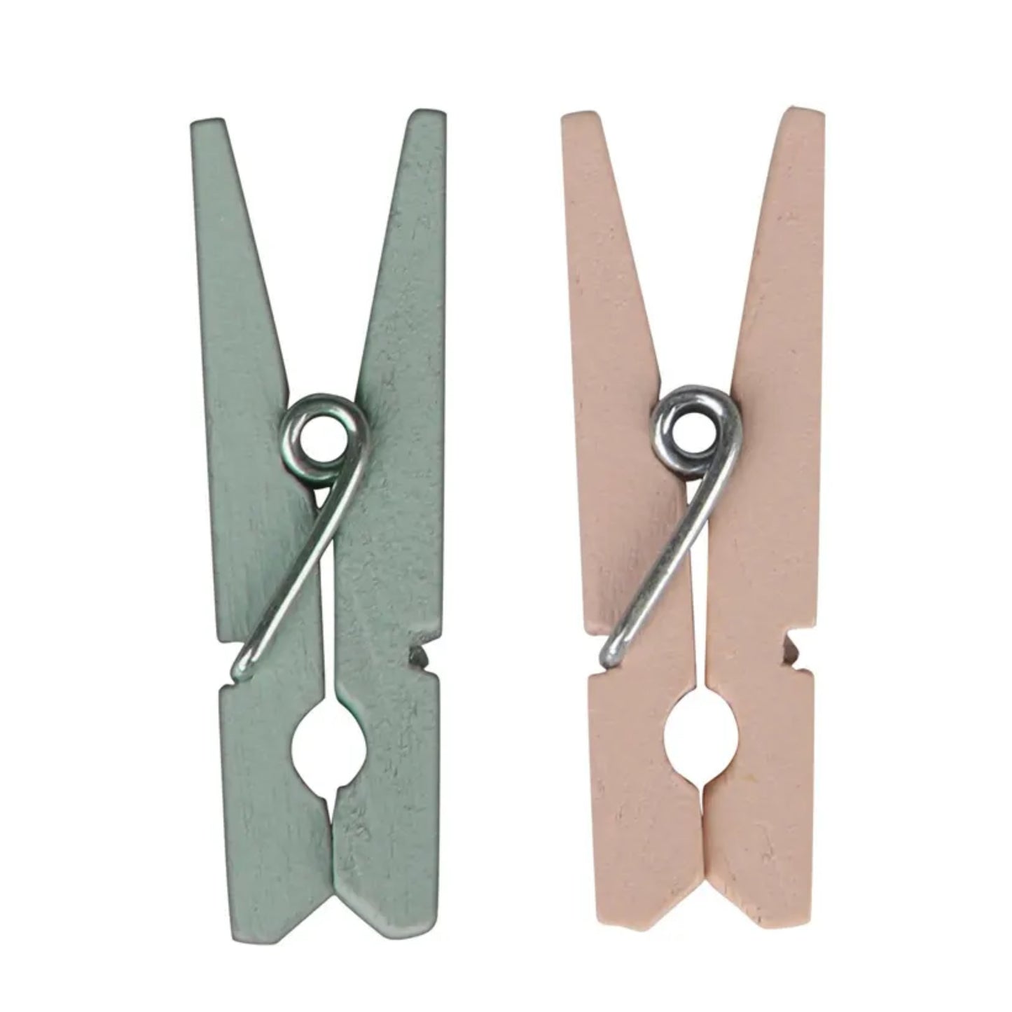 Prendedor de Madeira Mini - Tilibra - Eco - 12 unidades