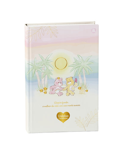 Caderno Colegial - Animativa - Ursinhos Carinhosos - 179mm x 241mm - 160Fls - NOVA COLEÇÃO