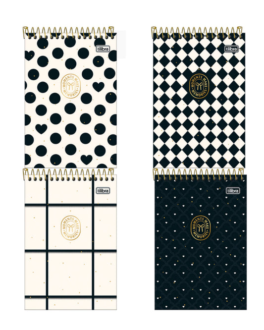 Bloco Vertical - Tilibra - West Village - 140mm x 200mm - 80Fls