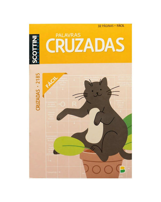 Palavra Cruzada - Scottini - 32Fls - Fácil