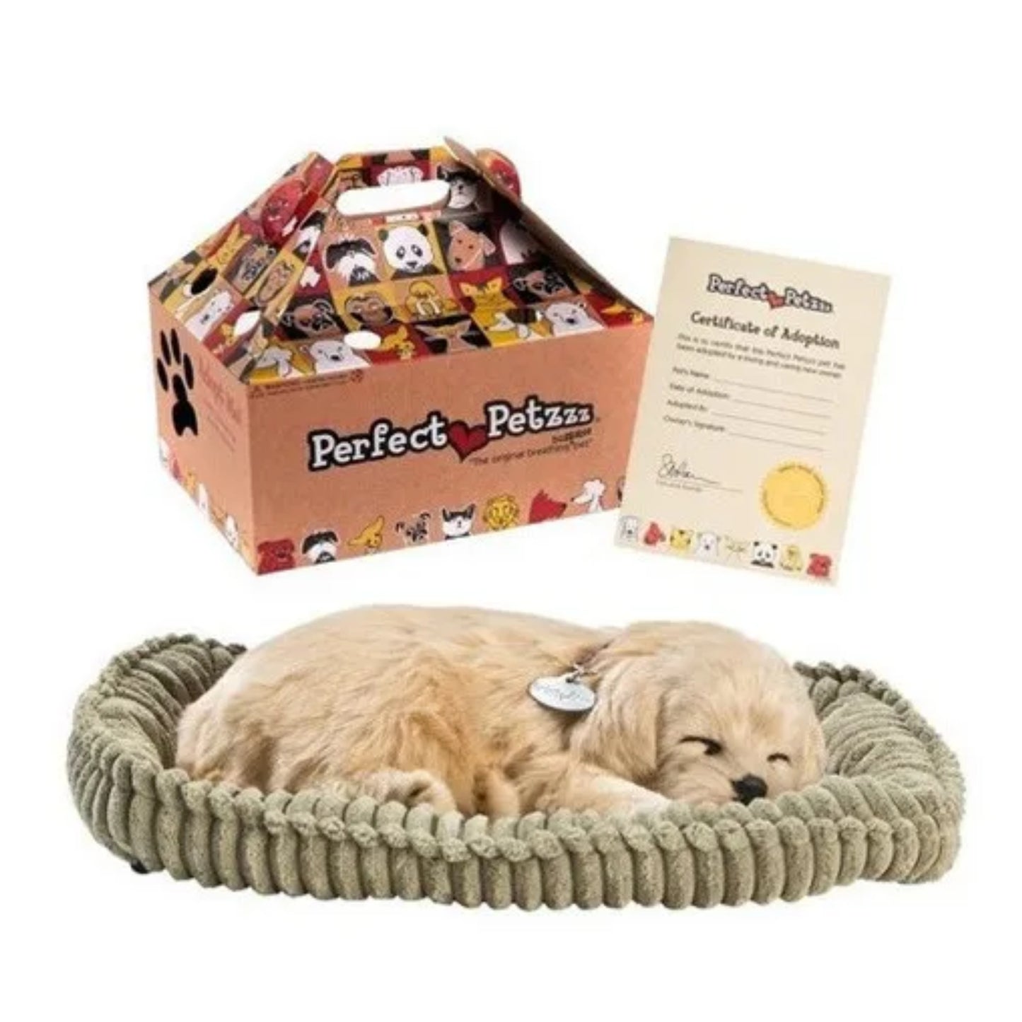 Pelúcia - Perfect Petzzz - Golden Retriever - frente
