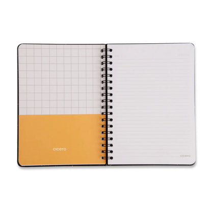 Caderno Colegial Espiral - Cicero & Fábula - Pautado - Frozão - 1 Matéria - 80 fls - detalhe