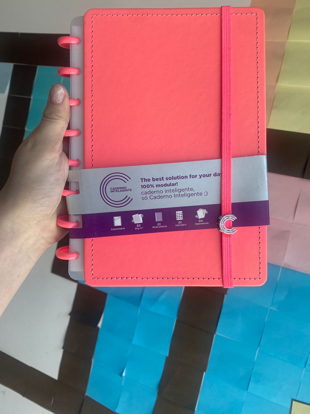 PEQUENO DEFEITO - Caderno A5 - Caderno Inteligente - All Pink