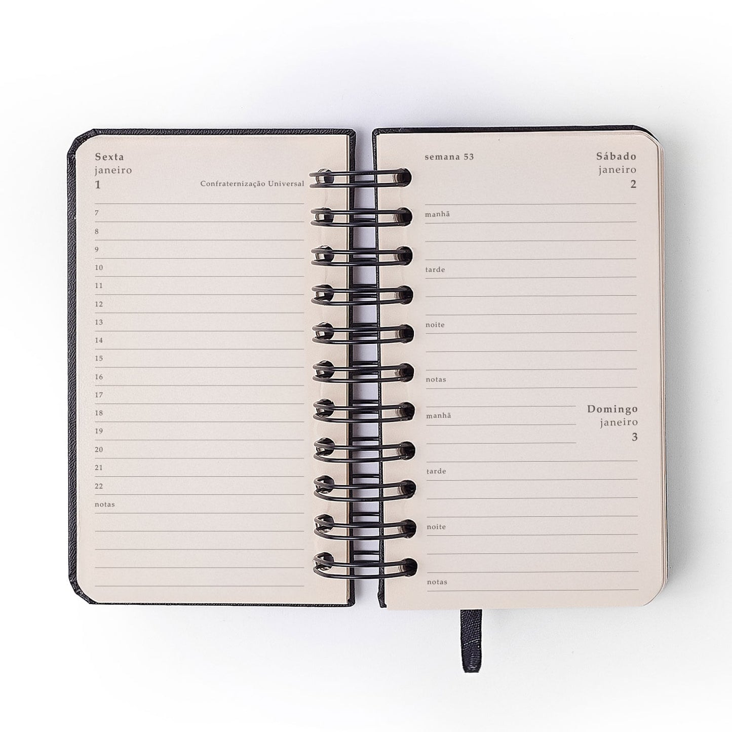 Agenda Planner Wire-o 2027 - Cícero - Petit Amor - Diária 9x15,5