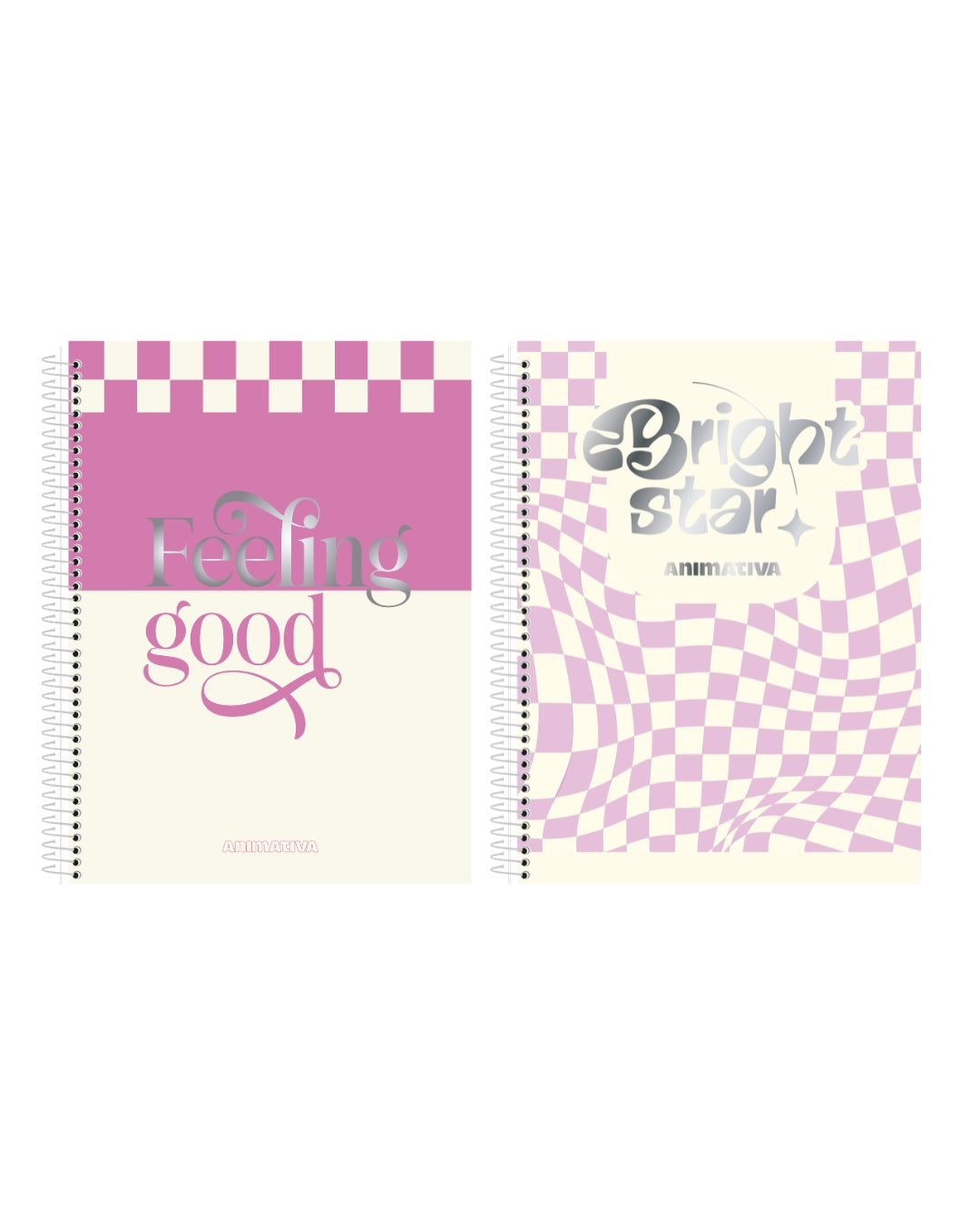 Caderno Colegial - Animativa - Bright Star + Chaveiro e Creme para as Mãos - 120Fls